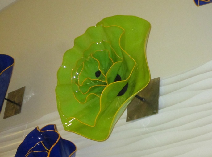 Giant Glass Roses Flowers by Samuel Decker